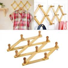 If not, consider a lightweight, foldable drying rack that can be placed anywhere around the house and then stored when it's not in use. Buy Solid Wood Retractable Wall Hanging Folding Coat Rack Drying Rack At Affordable Prices Free Shipping Real Reviews With Photos Joom