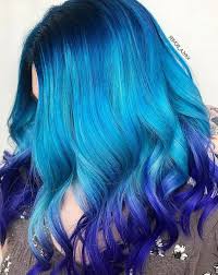 One treatment should lighten your blue hair by one shade, so depending on how dark your hair is, you remove blue or green hair dye from hair without bleaching. 60 Surprising Blue Hair Color Photos Dye Tutorial Yve Style Com