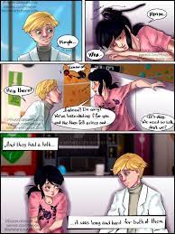 Fan Comic Down Au Where Chat Noir Decided To Reveal Himself To Ladybug But It Wi Miraculous Ladybug Anime Miraculous Ladybug Funny Miraculous Ladybug Comic