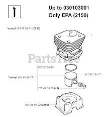 Jonsered Cs 2150 Jonsered Chainsaw 2003 01 Service Updates Parts Lookup With Diagrams Partstree