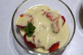 Strawberry Brunoise In A Dessert Wine Sabayon This Is A Very Simple Recipe But The Result Is Absolutely Delicious Wine Desserts Desserts Strawberry Recipes
