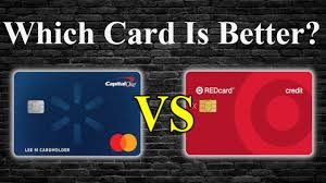The target redcard features and benefits include a 5% discount on purchases at target, no annual fee, and an extra 30 days for returns and exchanges. Best Store Cards Walmart Credit Card Vs Target Credit Card Youtube