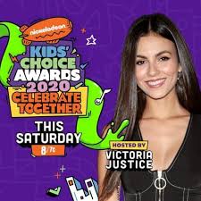 Let's check her latest social media images 23/04/2020. Victoria Justice Kids Choice Awards 2020 Facebook