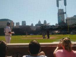 comerica park section 129 home of detroit tigers