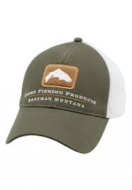Trout Trucker Olive Trucker Hat Trucker Cap Fishing Hat