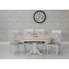 Extending round room kitchen and dining tables are a great option for both modern and traditional style kitchens. Ohio Round Extending Table