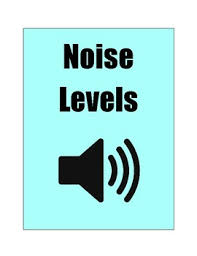 Noise Level Chart Tiffany Blue Color
