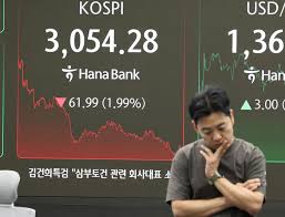 KOSPI plunges