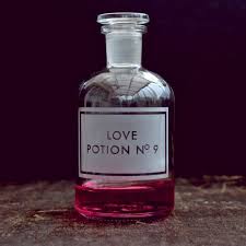 Love Potion No 9 Etched Apothecary Bottle Potions Aphrodite Aesthetic Apothecary Bottles