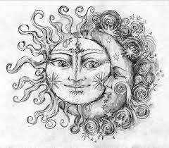 Sun And Moon Moon Coloring Pages Moon Sun Tattoo Moon Tattoo