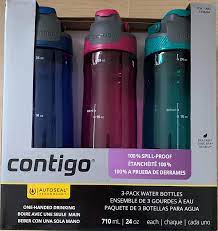 Bottled water is healthy water — or so marketers would have us believe. Amazon Com Contigo Autoseal 24oz Spill Proof And Bpa Free Water Bottle 3 Pack Baby