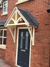 Discover fresh ideas to transform your rooms, unique decorating tips, solutions to decorating dilemmas, entertaining and more. Timber Front Door Canopy Porch Blakemere Curved Gallows Awning Canopies Ebay