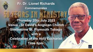 Fr. Dr. Lionel Richards commemorates "50 Years in Ministry!"