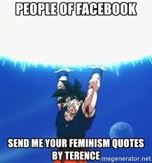 Kakarot with the anime on in the background and your new funko figures cutely observing from the collection thanks to displate, which is now offering 15% off your purchase by using the code flash at checkout! People Of Facebook Send Me Your Feminism Quotes By Terence Goku Super Spirit Bomb Meme Generator