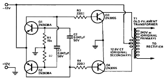 What is the cheapest way to convert dc to ac.i need a cheap an simple solution.i don't need a circuit that convert 12vdc to 220vac i need a 12vdc to probably the easiest way to produce a 12v ac would be to use a full h bridge converter. 12 Vdc To 240 Vac Inverter Inverter Circuit And Products