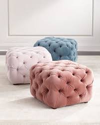 Busby Tufted Cube Ottoman Accesorios De Habitacion Decoracion De Interiores Muebles Sofas