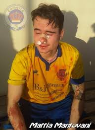 To parma f.c., but the logo otherwise remained the same, encompassing the city colours of yellow and blue and the club's traditional black cross set on a white background, and has not changed much in years, although it was dramatically overhauled to feature a prancing bull. Mantovani Ho Temuto Il Peggio Mi Hanno Salvato Quelli Dell Inter