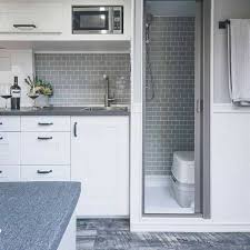 Rv Remodel Ideas 23 Ways To Upgrade Your Camper Extra Space Storage Van Conversion Interior Van Interior Van Life