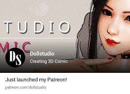 Dollstudio | Creating 3D Comic | Patreon