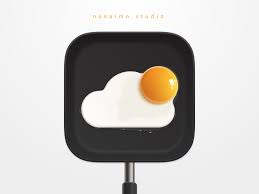Dribbble Egg Png By Nanaimo Studio Egg Logo Kitchen Logo Egg Art