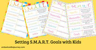 Reasonable (based on the resources i currently have) time bound; How To Help Kids Set Smart Goals For Success