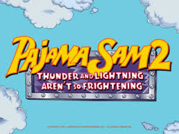 Before 1950, it was common for pajamas to have a drop seat to make it easy to use the the bathroom. Pajama Sam 2 Thunder And Lightning Aren T So Frightening The Cutting Room Floor