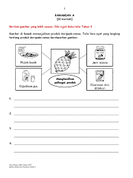 5, soalan bahasa melayu tahun 2, soalan bahasa arab tingkatan 1, soalan bahasa inggeris tahun 1, (baru) kertas soalan bi tahun 1 primary writing, english via www.pinterest.com. Bm Penulisan Tahun 3 Semakan