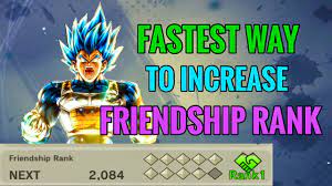 How to raise friendship in dragon ball legends