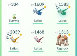 The stroies of pokemon are all fictional and in most cases illogical or nonsense. Shiny Latias For Research One Week Shiny Latios The Next Pokemongobrag