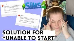 At least 4 gb ram disc … Solution For Unable To Start Because A Mod File Is Corrupted Sims 4 Youtube