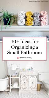 They might be a little more creative than the ones typically displayed in home and garden magazines, but that just means your space will be unique. 41 Bathroom Organization Ideas For Counters Cabinets And More Apartment Therapy
