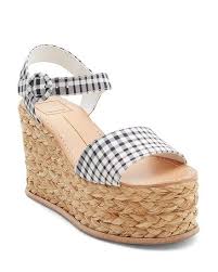 Black And White Wedges Sandals Dolce Vita Women S Dane Espadrille Platform Wedge Sandals Checked Print Shoes Black White W Womens Shoes Wedges Summer Shoes Wedges Platform Wedge Sandals
