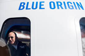 Jeff bezos has big ambitions in space. Jeff Bezos Will Fly Aboard Blue Origin S First Human Trip To Space The New York Times