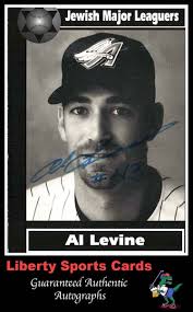 2003 Jewish Major League Al Levine #131 Authentic Autographed Card Angels
