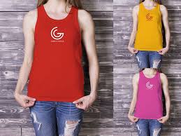 Download Beautiful Girl In Tank Top Mockup By Ess Kay Graphic Google Tank Girl Tanktop Girl Free Mockup