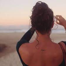 Magic Word Tattoo On The Back Www Otziapp Com Small Back Tattoos Tiny Tattoos For Girls Tattoos