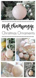 See more ideas about christmas champagne, christmas, christmas decorations. Diy Pink Champagne Christmas Ornaments Town Country Living Pink Christmas Decorations Pink Christmas Ornaments Shabby Christmas