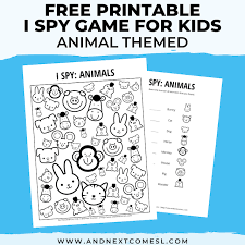 100 awesome printable i spy games for kids and next comes l hyperlexia resources