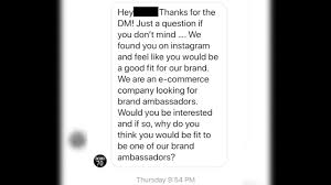 It takes a particular set of skills to succeed in this world, which places a great emphasis on passion, enthusiasm, and creativity. Social Media Users Falling For Fake Brand Ambassador Offers Abc7 Chicago