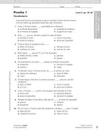 Prueba 1 Spanish Teacher