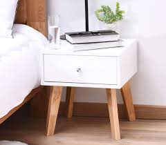 Pair of wooden nightstands in a rich, dark chocolate brown made by dixie. Pair Of Nightstands Night Stand With A Drawer In Solid Oak Bedroom Storage Wood Bedside Table Custom Oak Furniture Side Table End Table Furniture Home Living