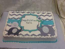 Elephant Themed Baby Shower Sheet Cake Baby Shower Sheet Cakes Elephant Baby Shower Boy Elephant Baby Shower Cake