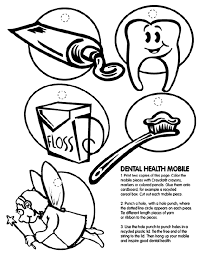 Fun interactive printable dental health coloring pages for kids to color online. Dental Health Mobile Coloring Page Crayola Com