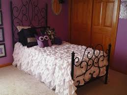 Luxury bed sheets with 500 to 1,000 thread counts are denser, silkier and heavier. Diy Ruffled Bedspread Youtube