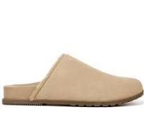 Vionic Arlette Mule Clogs tan suede Slip On Orthotic Shoes Size 8