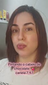 Video Mostrando Pintando O Cabelo Na Cor Canela
