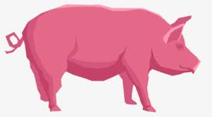 Transparent Pig Cute Image Babi Dari Samping Hd Png Download Kindpng