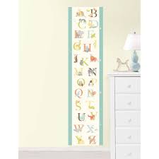 Wall Pops Abc Jungle Growth Chart Wall Decals Products In