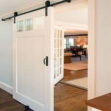 instructions make a barn style sliding door or fit sliding door kit or make sliding door hardware inside barn doors barn door designs sliding doors interior