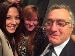 Just a casual selfie with Robert DeNiro @janeebruce